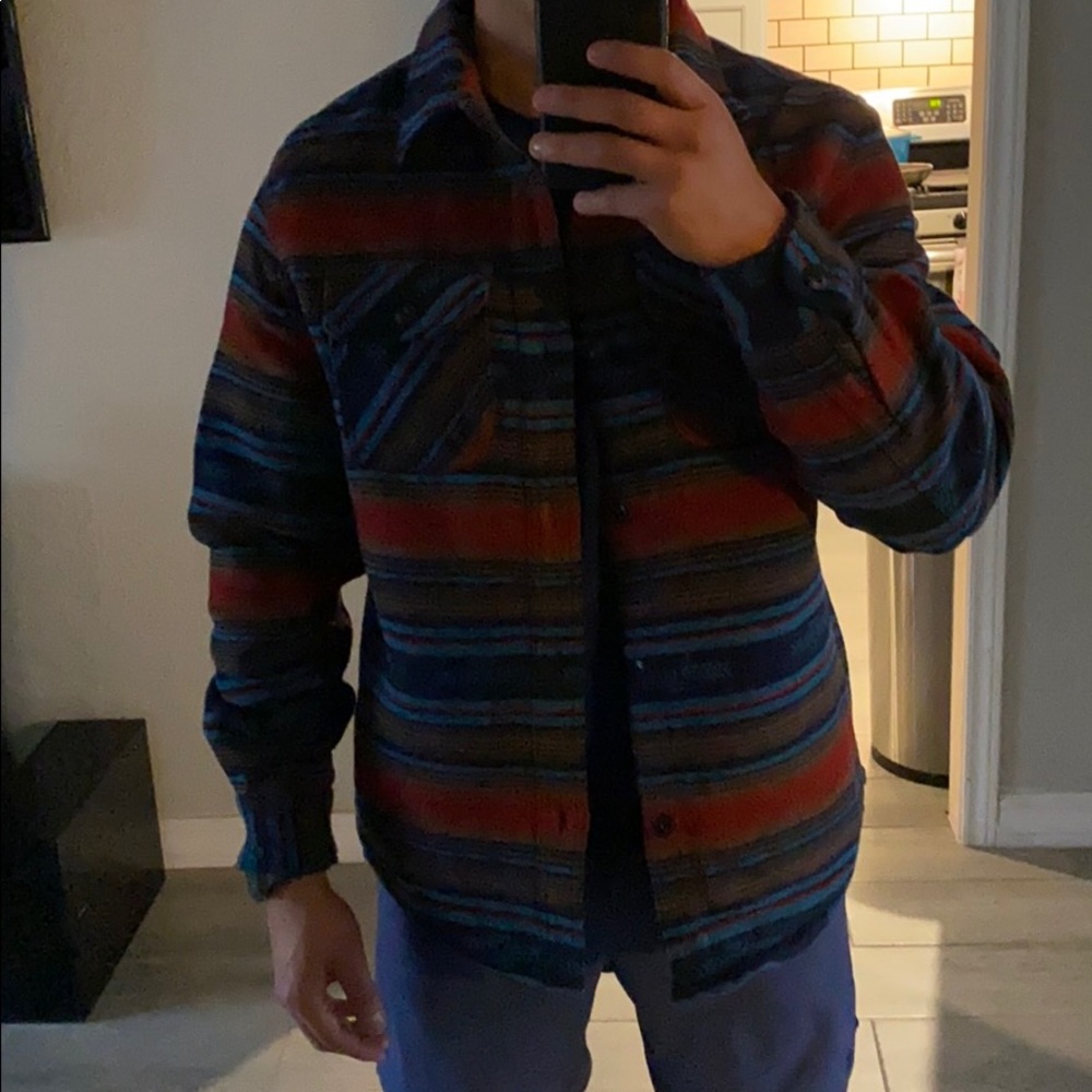 Wool blend jacket